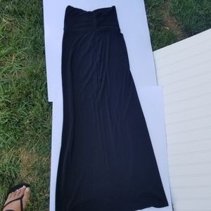 XXI -Women's small Black Maxi Strapless dress Soft